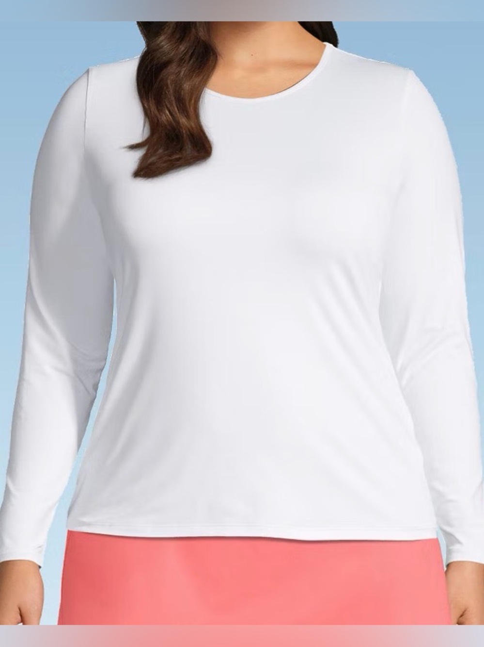 Lands End Long Sleeve Rashguard Sun Protection Tee
